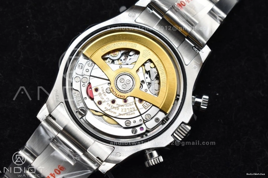 QF Daytona Braclet on 126506 Dial Stick YG V 1:1 Best Edition Breathable Ice Marker SS 791 SH4131 Blue 0814
